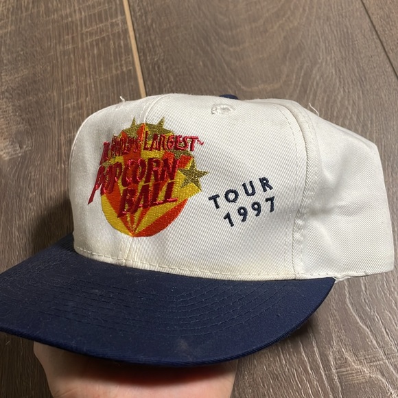 Vintage 1997 Popcorn Tour SnapBack Hat - Picture 2 of 5